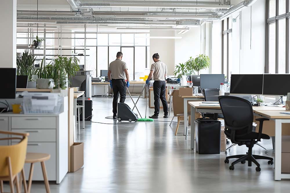 Occupied Office Cleaning