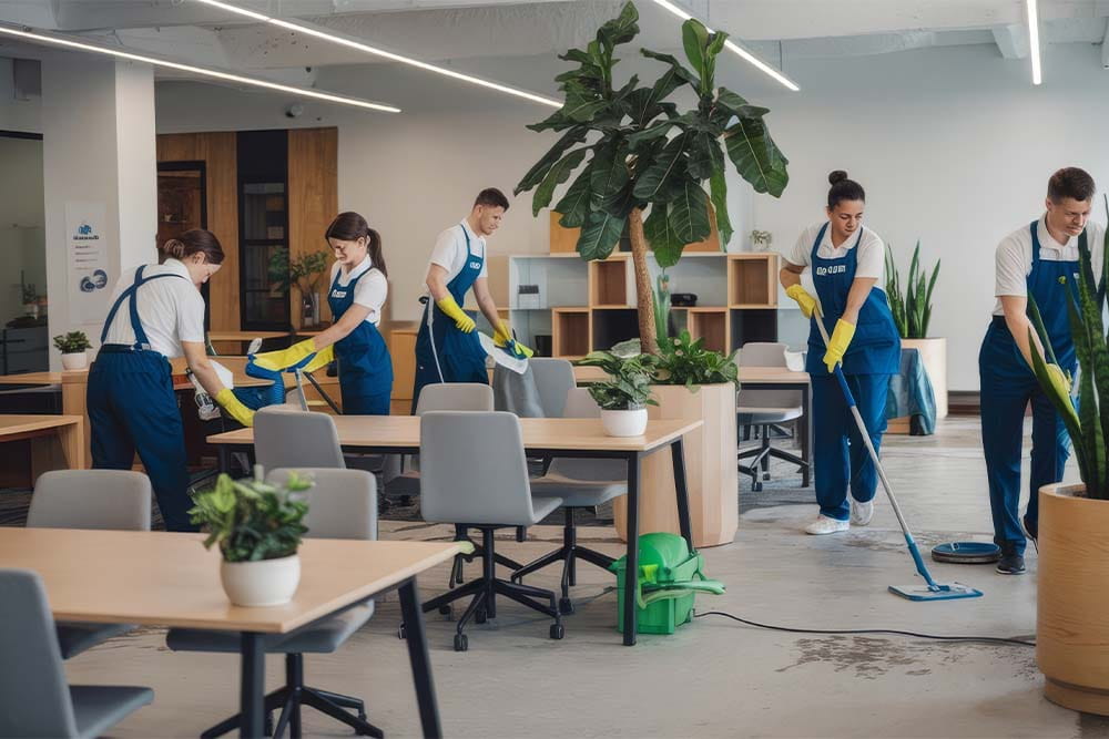 Occupied Office Cleaning1