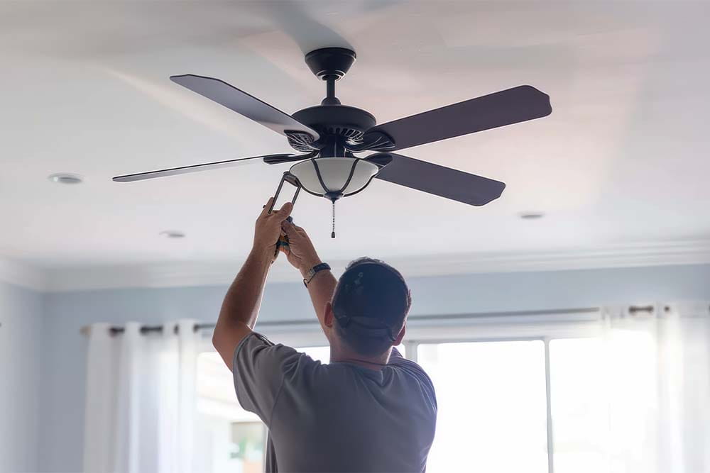Fan & Light Installation